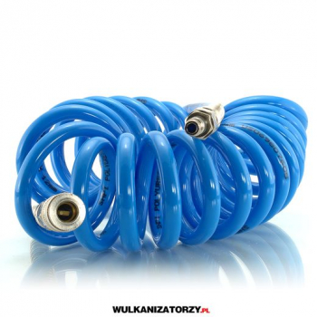 15 metrów - Wąż spiralny poliuretanowy pneumatyczny 12x8mm
